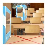 d two panel desk dividers-36 pack(w / price breaks)