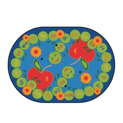 TAPIS ABC CATRPILAR 6'9 " X9'5" OVALE