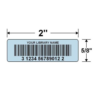 CODES À BARRES 5 / 8'' X 2'' LUSTRÉ CODES À BARRES 5 / 8'' X 2'' LUSTRÉ