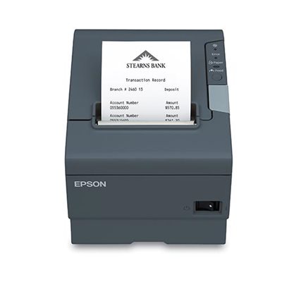 Imprimante thermale Epson, gris-foncé, Parallèle Imprimante thermale Epson, gris-foncé, Parallèle