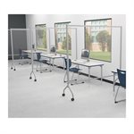 d large clear divider platinum frame