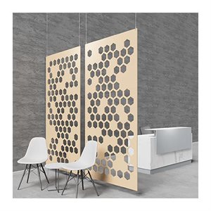 d acoustic hang panel hive