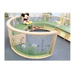 d nature view curved divider