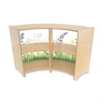d nature view curve-in cabinet