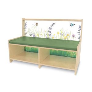 d nature view straight sofa