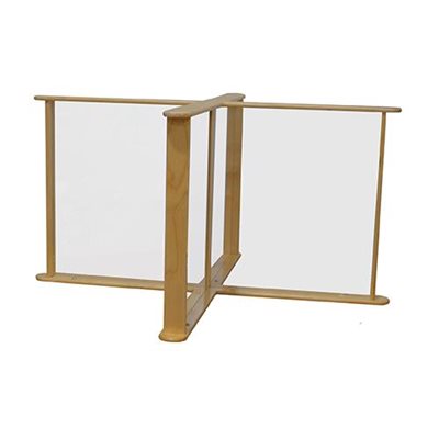 "d sneeze guard for table 48"" x 36"""