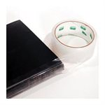 RUBAN ADHÉSIF BOOKGUARD ROULEAU 1'' 1 / 2 X 15 V POLYÉTHYLÈNE TRANSPARENT LUSTRÉ