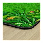 Tapis thématique "Feuilles et grenouilles tropicales"