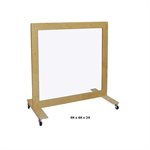 "d see-thru divider 60""h"