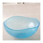 d rocking bowl clear blue