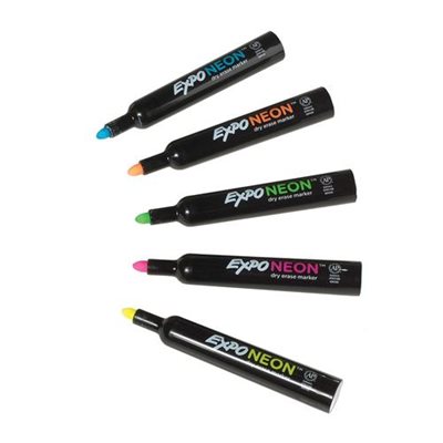 MARQUEUR EXPO FLUO ENCRE SÈCHE POINTE RONDE