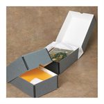 Boîte coquille charnière tombante 1 1 / 2 x 7 1 / 2 x 10 1 / 2