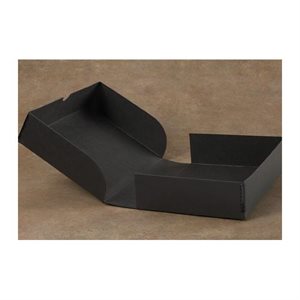 Boîte coquille à charnière tombante 3 x 12 1 / 4 x 9