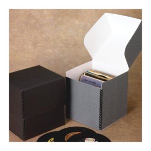 Boîte de rangement pour vinyles
