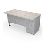 d single pedistal desk 60x24