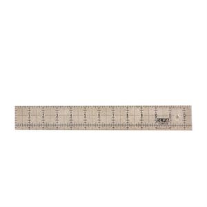 REGLE ACIER INOXYDABLE 12"