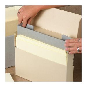 Cloison-support pour boîte de rangement